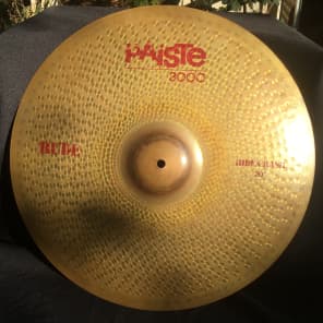 Paiste 20" 3000 RUDE Ride/Crash Cymbal