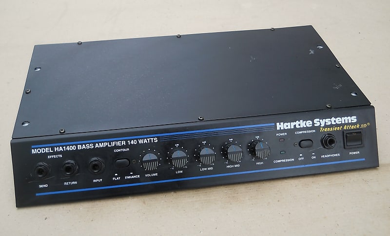 Hartke HA1400 140W Bass Amplifier Head