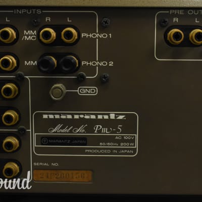 Marantz PM-5 Stereo Integrated Amplifier in Very Good Marantz PM-5 Stereo Integrated Amplifier in Very Good