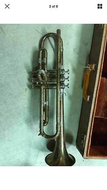 Getzen 90 Deluxe Trumpet 1950's Brass