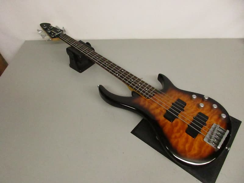 Peavey Fury V 5 String Bass Guitar Sunburst | Reverb