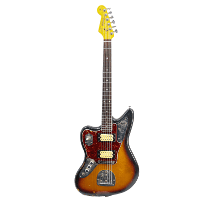 ギター Fender Jaguar Lefty Roadworn  cobain Fender Kurt Cobain Road Worn Jaguar Left-Handed | Reverb
