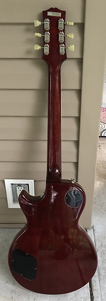 Vintage 1990 Epiphone Les Paul Standard Open-Book Headstock