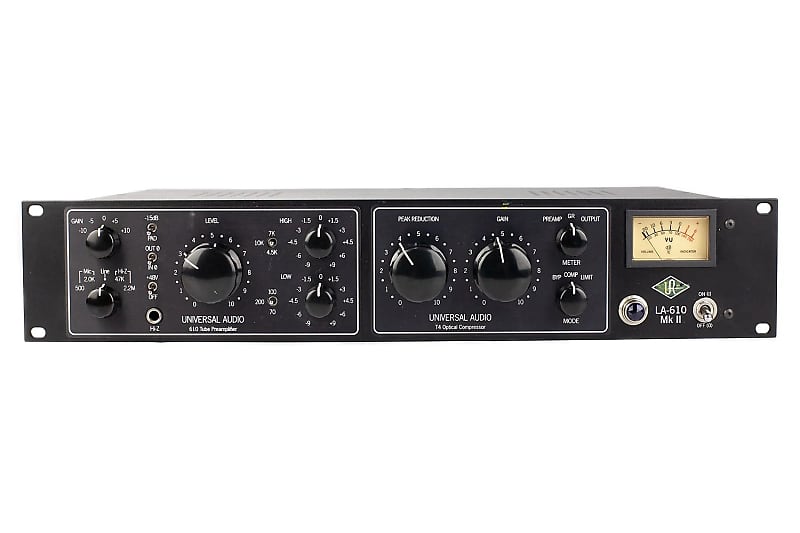 Universal Audio LA-610 Mk II 真空管コンプレッサー Universal Audio LA-610 Mk II Classic Tube Recording Channel