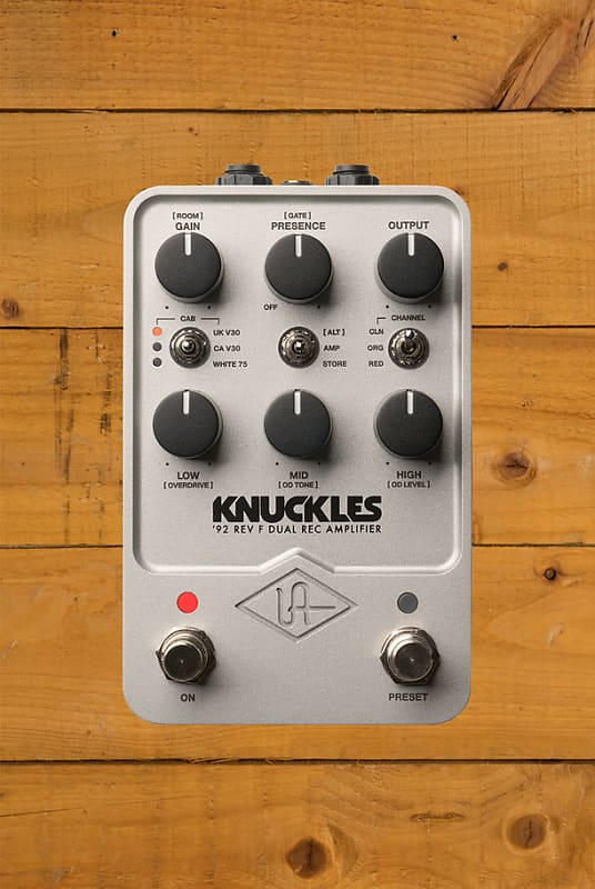 Universal Audio Knuckles '92 Dual Rec Amp Guitar Pedal image 1