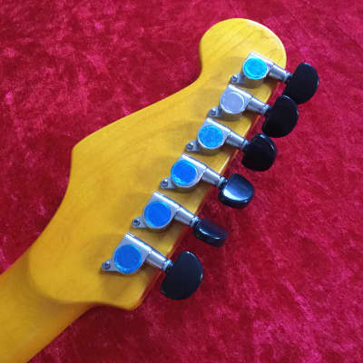 Martyn Scott Instruments Custom Built Partscaster Guitar in Matt Blue image 8