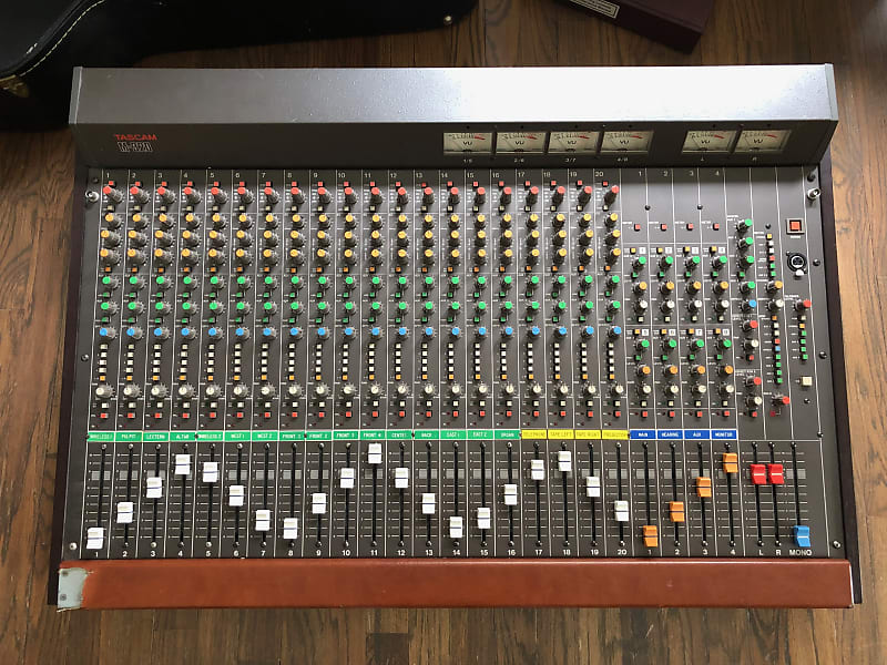 Tascam M320 20 track analog recording console with 4 busses Reverb