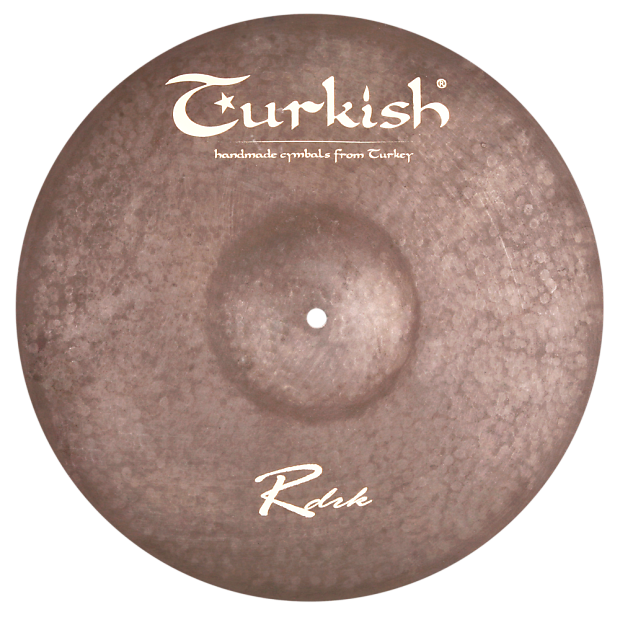 Turkish Cymbals 16" Raw Dark Series Raw Dark Crash RDRK-C16 image 1