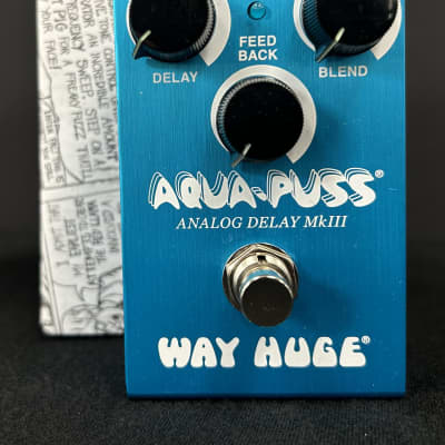 Reverb.com listing, price, conditions, and images for way-huge-smalls-aqua-puss-analog-delay-mkiii