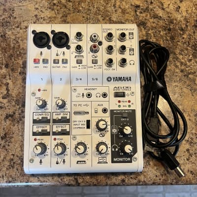 Yamaha MG06X / AG06 / MG10XU mixer for DJ setup - Gearspace
