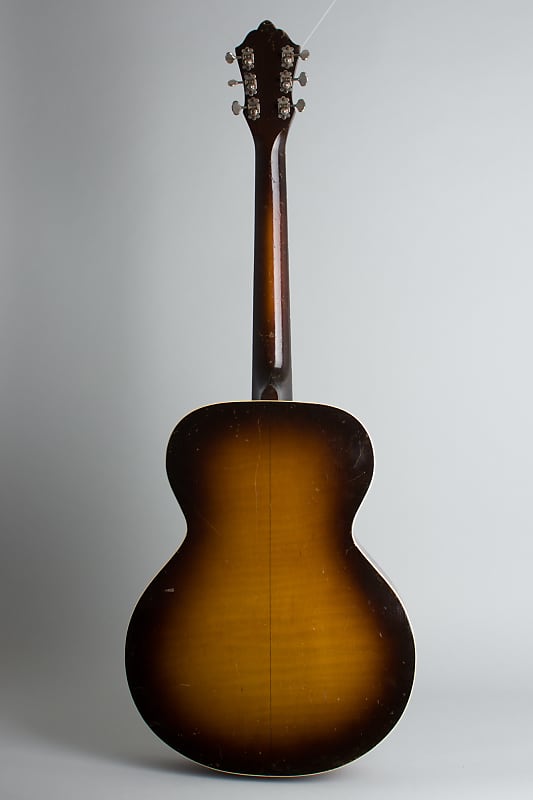 Oahu Jumbo Flat Top Acoustic Guitar, c. 1937, original black Oahu Jumbo Flat Top Acoustic Guitar, c. 1937, original black