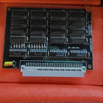 (X1 board) Akai S1100 S1000 2MB 1MW Ram Memory Expansion Board PCB, Tested, Pulled From A Working Unit, Price For Each, Make An Offer For Both
