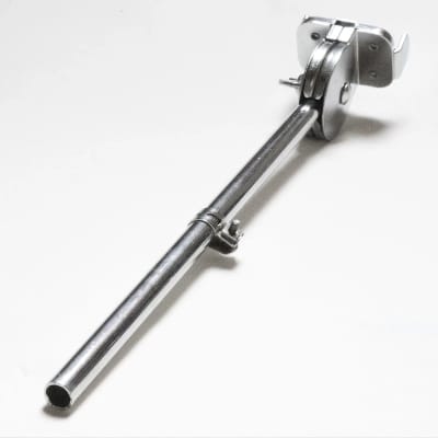 Slingerland Double Tom Arm Holder, Clip Style, Round Tube - 1960s / INSPECTED & TESTED / NO SLIPPING image 2