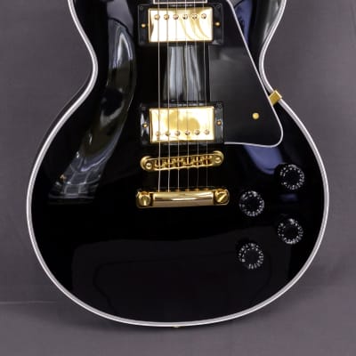 2023 Gibson Custom Shop Les Paul Custom Black Beauty ~NEW Unplayed~ Ebony with COA & OHSC 1959/59 Neck image 5