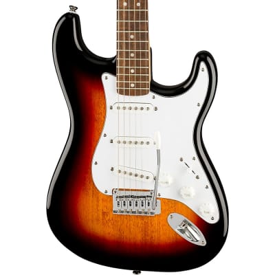 Squier Affinity Series Stratocaster Electric Guitar 3-Color Sunburst image 5