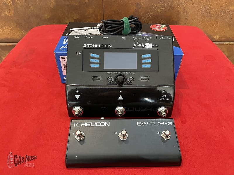 ギター play ACOUSTIC + SWITCH-3 ギター play ACOUSTIC + SWITCH-3 Amazon.com: TC Helicon PLAY