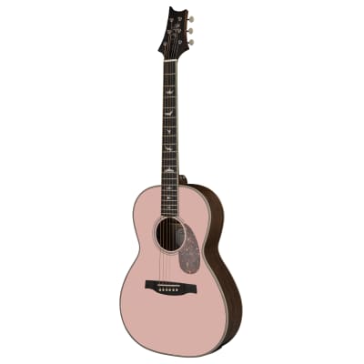 Paul Reed Smith PRS Ltd Ed SE P20E Tonare Parlor Acoustic Electric Guitar Pink image 10