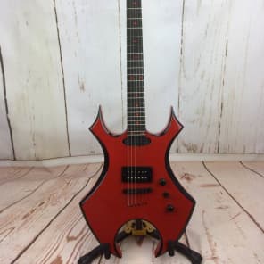 B.C. Rich Virgo Platinum Series Red Black Fully Serviced Reverb