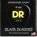DR K3™  Black Beauties™ Electric Guitar Strings Nickel Light & Heavy BKE-9/46
