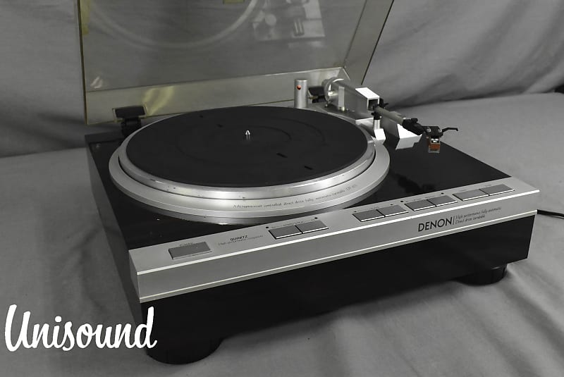 Denon DP-47F Direct Drive Fully Automatic Turntable in Very Good Condition  | Reverb UK