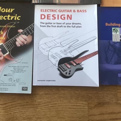 Melvyn Hiscock Leonardo Lospennato Martin Koch Guitar Bass design building Making Luthier 3 Books for sale