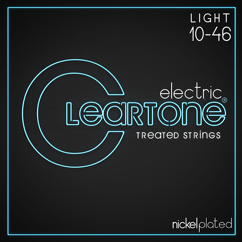 Cleartone 9410 Electric Guitar Strings Nickel Plated Steel Coated Light 10-46 image 1