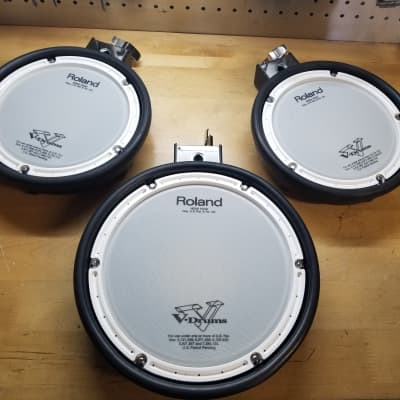 Roland 1 - PDX-8 & 2 - PDX-6 Dual Trigger Mesh Head V-Drum Pads Upgrade Pack - Free Shipping! image 1