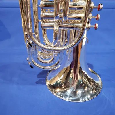 管楽器・吹奏楽器 kanstul baritone bugle Kanstul Model 190 G Baritone Bugle - Silver Plated | Reverb
