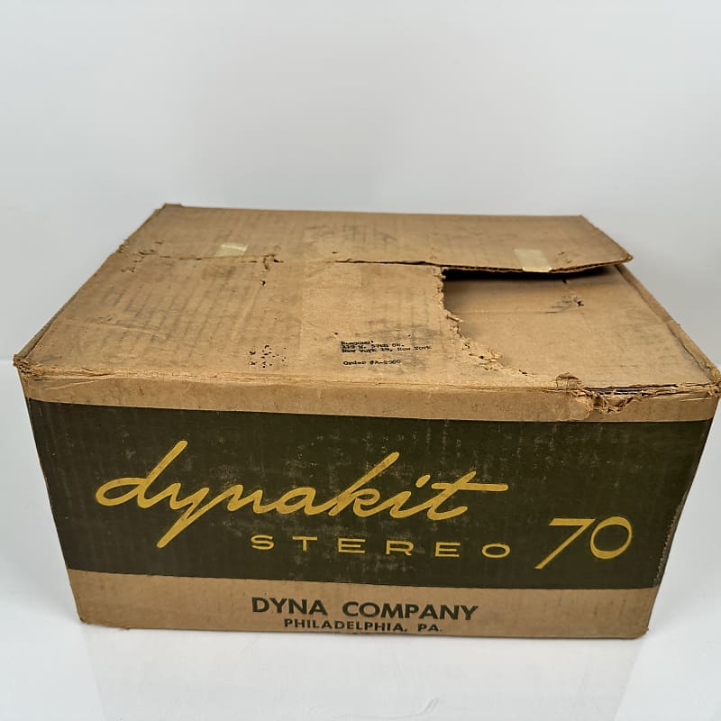 Original Dynaco Dynakit Stereo 70 (ST-70) Tube Amp  			