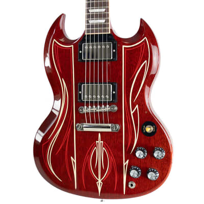 2016 Gibson SG '61 Reissue Custom Pinstripe Vintage Cherry image 1