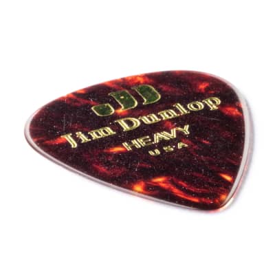 Dunlop - 483P05HV - Genuine Celluloid Guitar Picks - Standard / Heavy / 351 Shape - Pack of 12 image 2