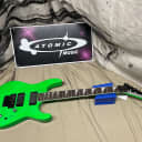 Jackson Soloist SLX Guitar with Active Kirk Hammett Bone Breaker EMG pickups 2014 Slime Green
