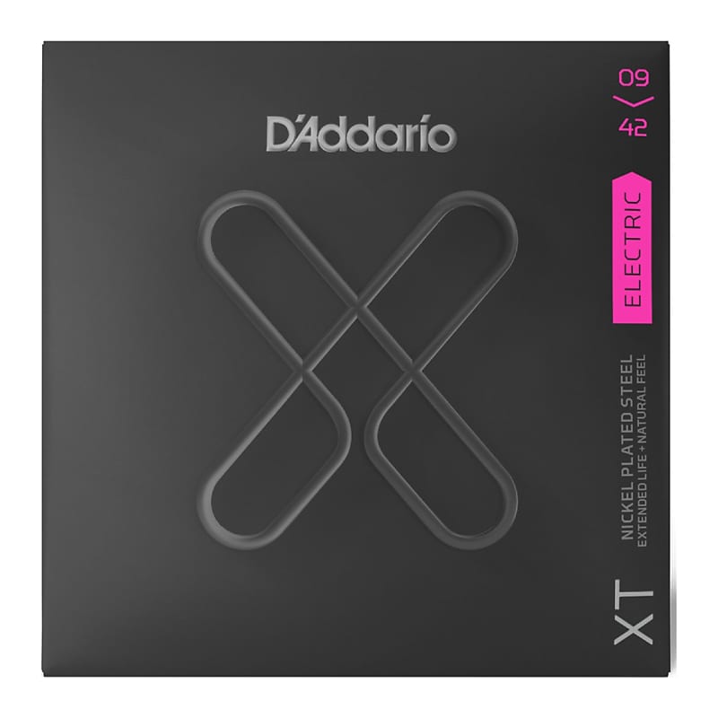 D'Addario XT Electric Nickel Plated Steel Strings, 09-42 image 1