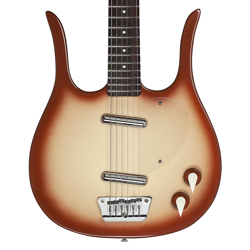 Danelectro Longhorn Baritone Electric Guitar Copperburst