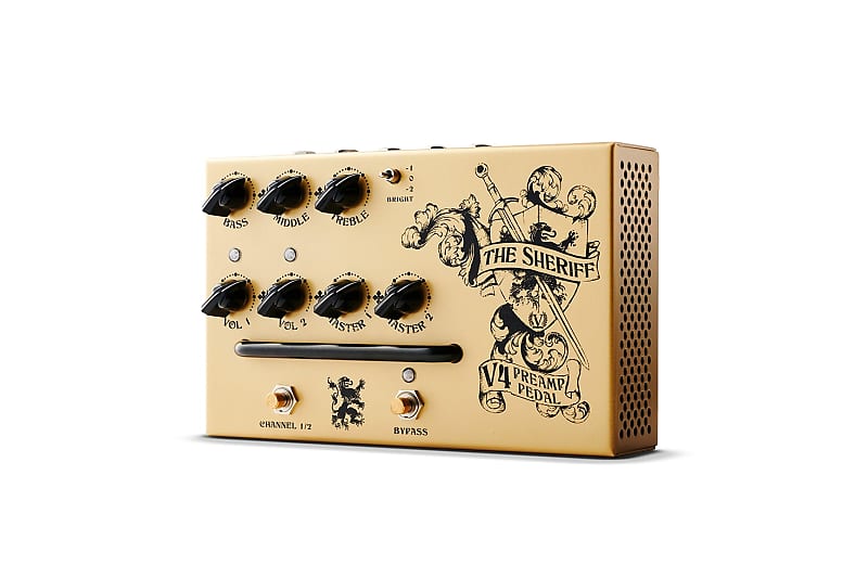 Victory Amps V4 The Sheriff Preamp 2021 - Present - Gold image 1