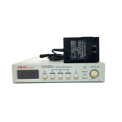 Akai SG01V w/ Original power supply  Very rare to find Vintage Made in Japan Worldwide Shipment Synth Module