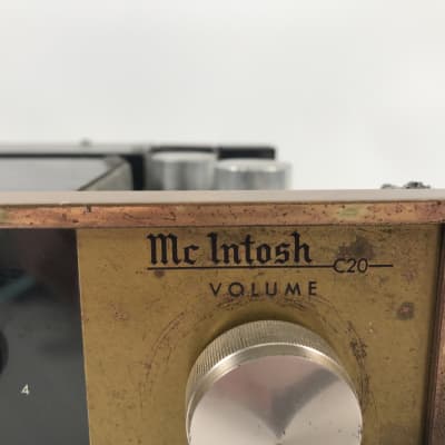 Mcintosh C20 Stereo Tube Preamplifier image 2