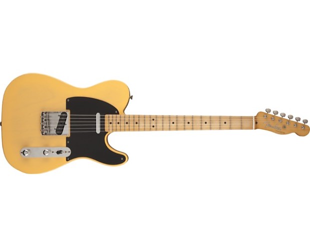 Fender Road Worn 50s Tele Electric Guitar MN Blonde Telecaster - 0131212307  - Made in Mexico