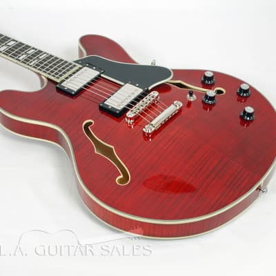 Eastman T486 Classic Deluxe 16" Thinline Hollowbody With Hard Case #02978 @ LA Guitar Sales. image 3