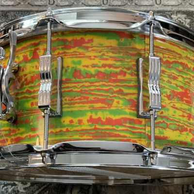 Ludwig 6.5x14" Classic Maple Snare Drum Citrus Mod image 2