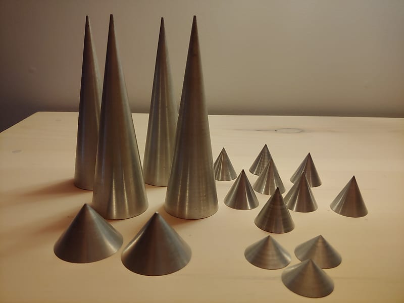Audiophile isolation cones