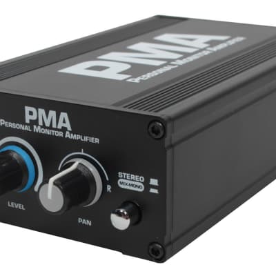 Elite Core PMA Personal Monitor Headphone/Earphone Amplifier Amp w/10' Ext Cable image 2