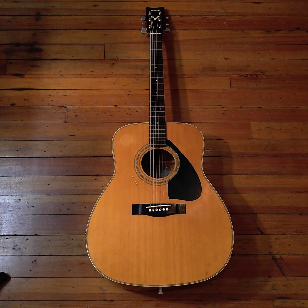 Yamaha FG240 Dreadnought Acoustic Guitar 1980s | Reverb