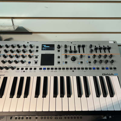 Roland Gaia 2 37-Key 22-Voice Synthesizer 2023 (in store demo) - Present - Silver
