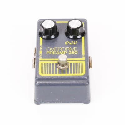 1977 DOD Overdrive Preamp 250 Vintage Gray Boost Distortion Effects Pedal Stompbox Effect w/ LM 741CN Chip image 3