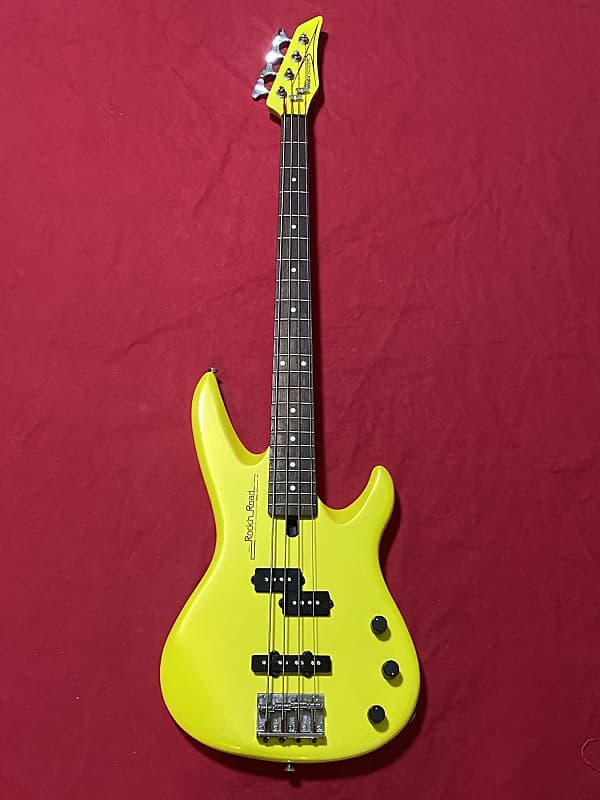 Yamaha RBX-500R 1980's MIJ Metallic Yellow Electric Bass