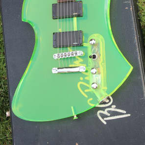 B.C. Rich Mockingbird Acrylic Series See Thru Green | Reverb