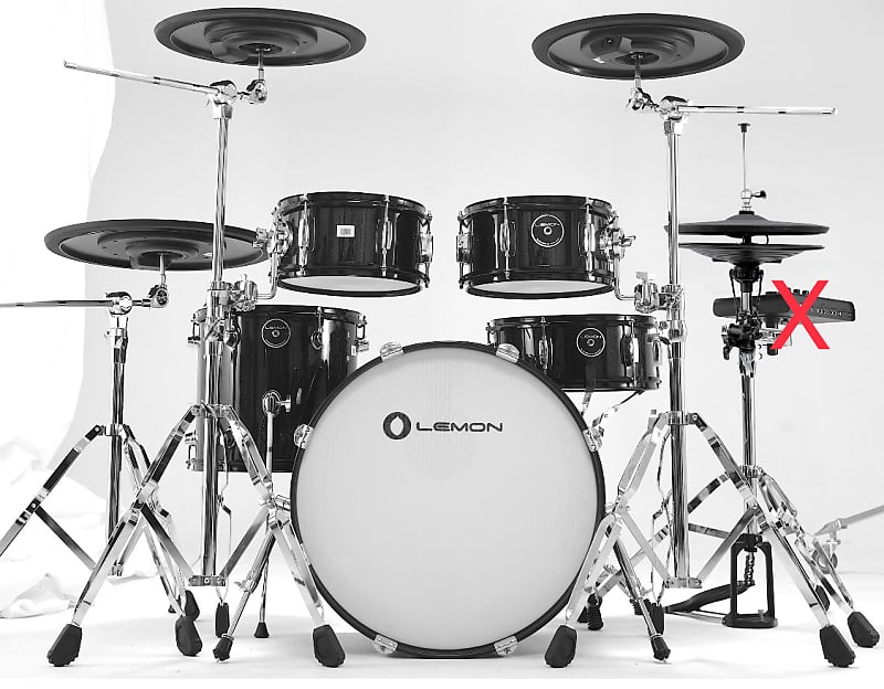 Lemon T-950 Electronic Drum Kit NO MODULE for Use with Roland or Alesis Strike Module image 1