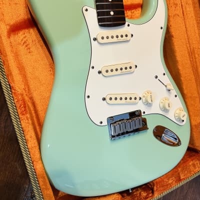 Fender Jeff Beck Stratocaster Artist Series Surf Green (SS frets and chrome Schaller tuners upgrades) image 8