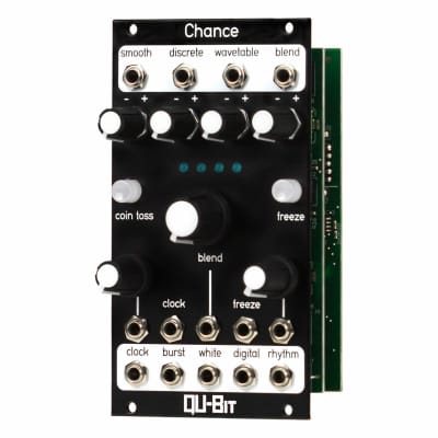 Qu-Bit Electronix Chance (Black) - Random Voltage Generator and Noise Source [Three Wave Music] image 3